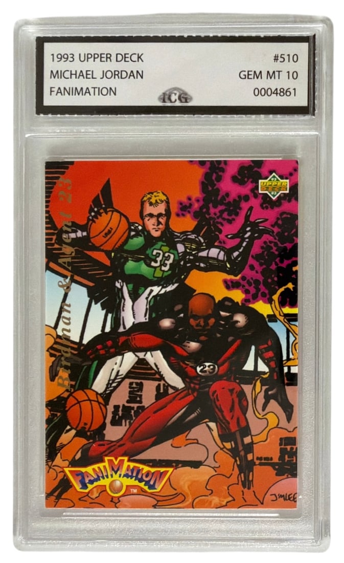 1993 Upper Deck Fanimation Michael Jordan | No. 510 | Graded 10 (1 of 2)