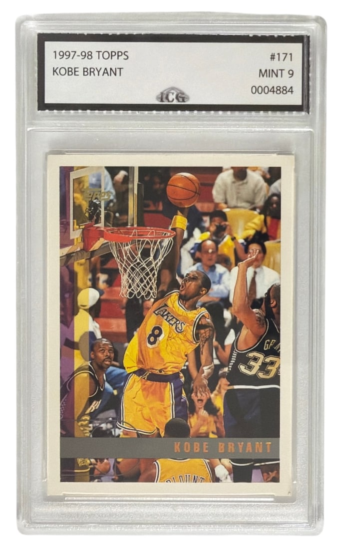 1997 to 98 Topps Kobe Bryant | No. 171 | Graded 9 (1 of 2)