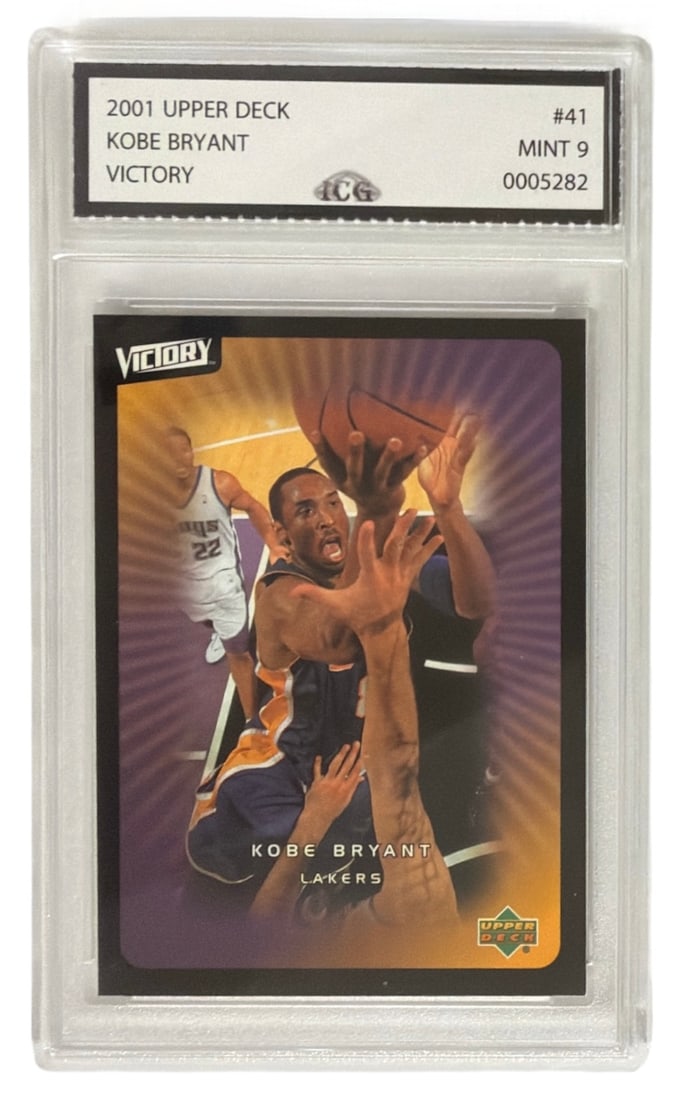 2001 Upper Deck Victory Kobe Bryant | No. 41 | Graded 9 (1 of 2)