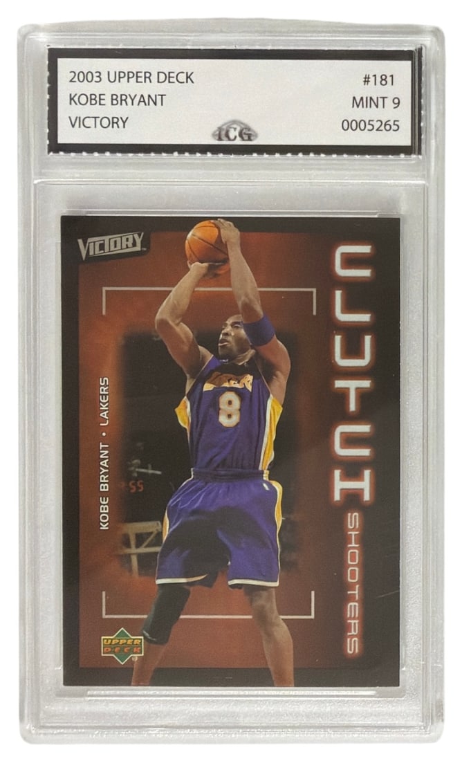 2003 Upper Deck Victory Kobe Bryant | No. 181 | Graded 9 (1 of 2)