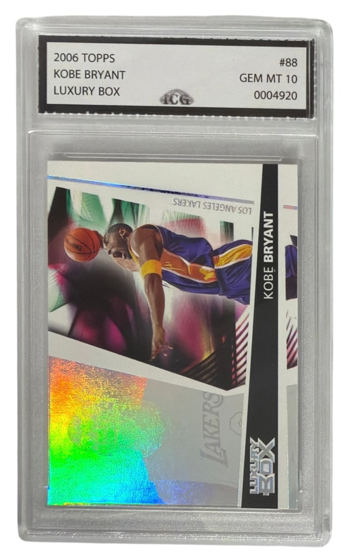 2006 Topps Luxury Box Kobe Bryant | No. 88 | Graded 10 (1 of 2)