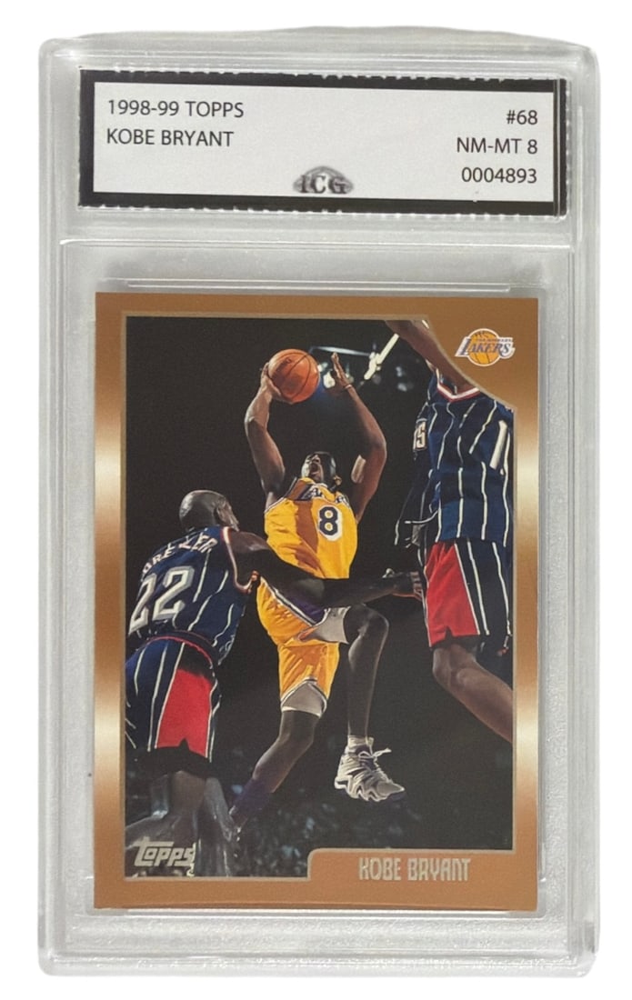 1998 to 99 Topps Kobe Bryant | No. 68 | Graded 8 (1 of 2)