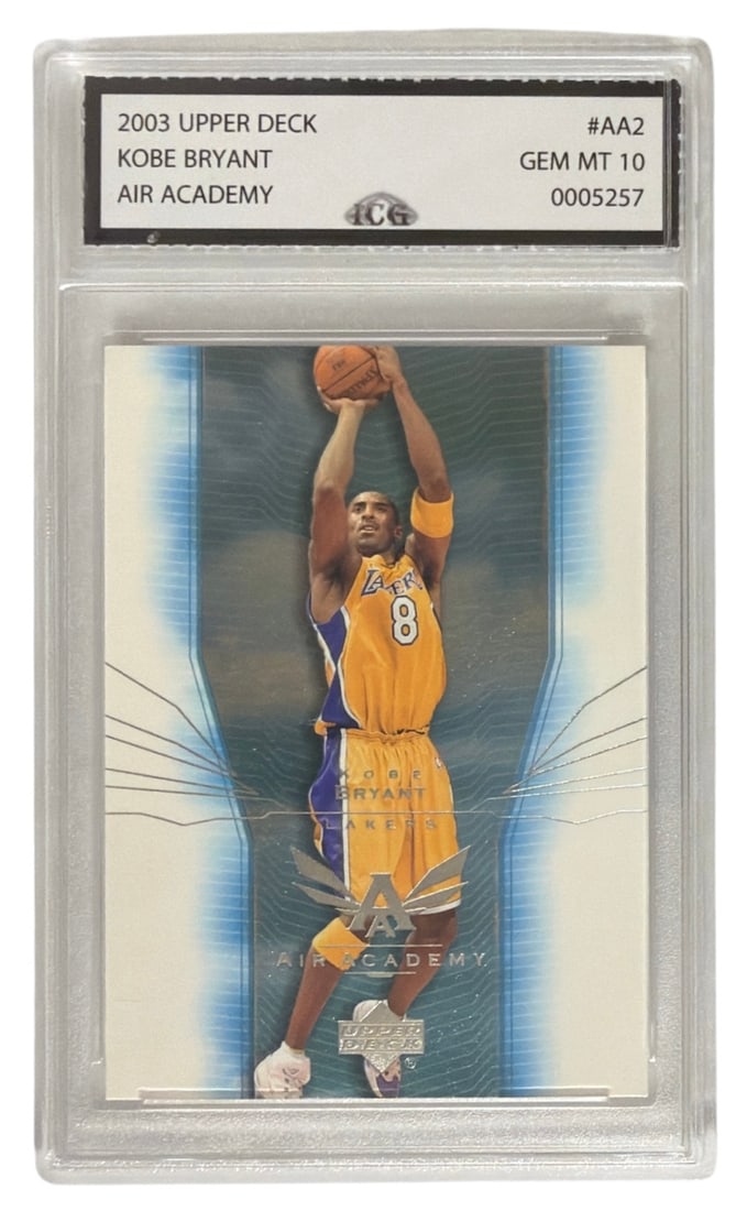 2003 Upper Deck Air Academy Kobe Bryant | No. AA2 | Graded 10 (1 of 2)