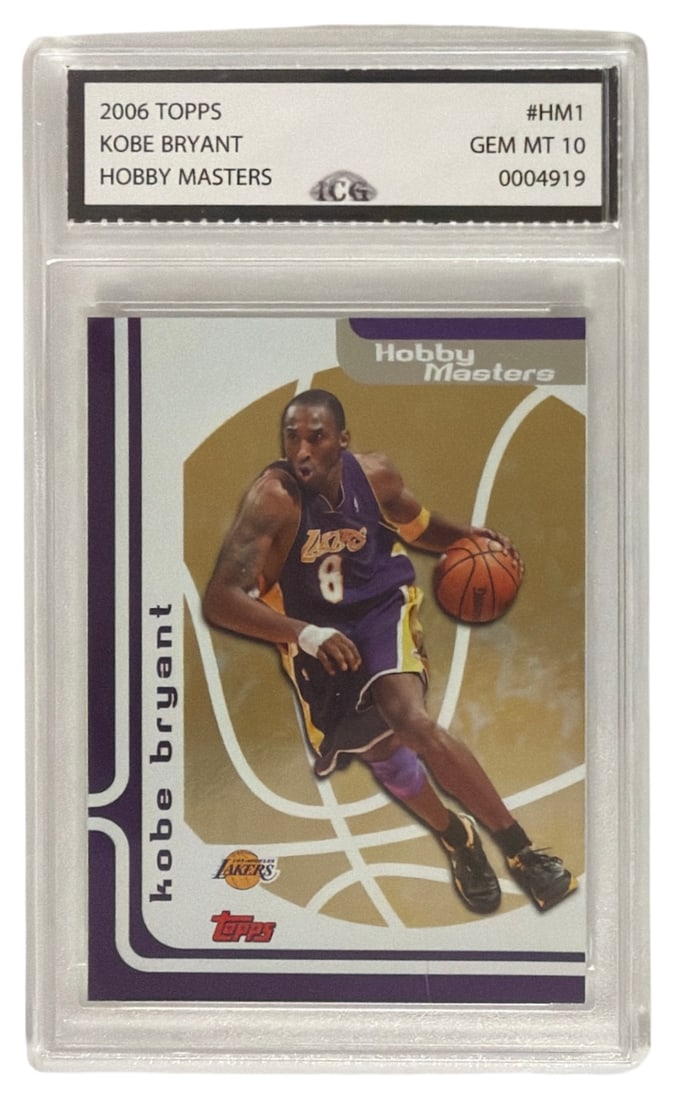 2006 Topps Hobby Masters Kobe Bryant | No. HM1 | Graded 10 (1 of 2)