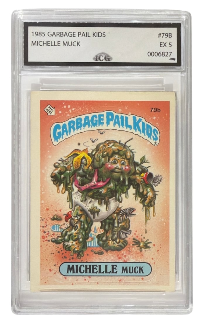 1985 Garbage Pail Kids Michelle Muck | No. 79B | Graded 5 (1 of 2)