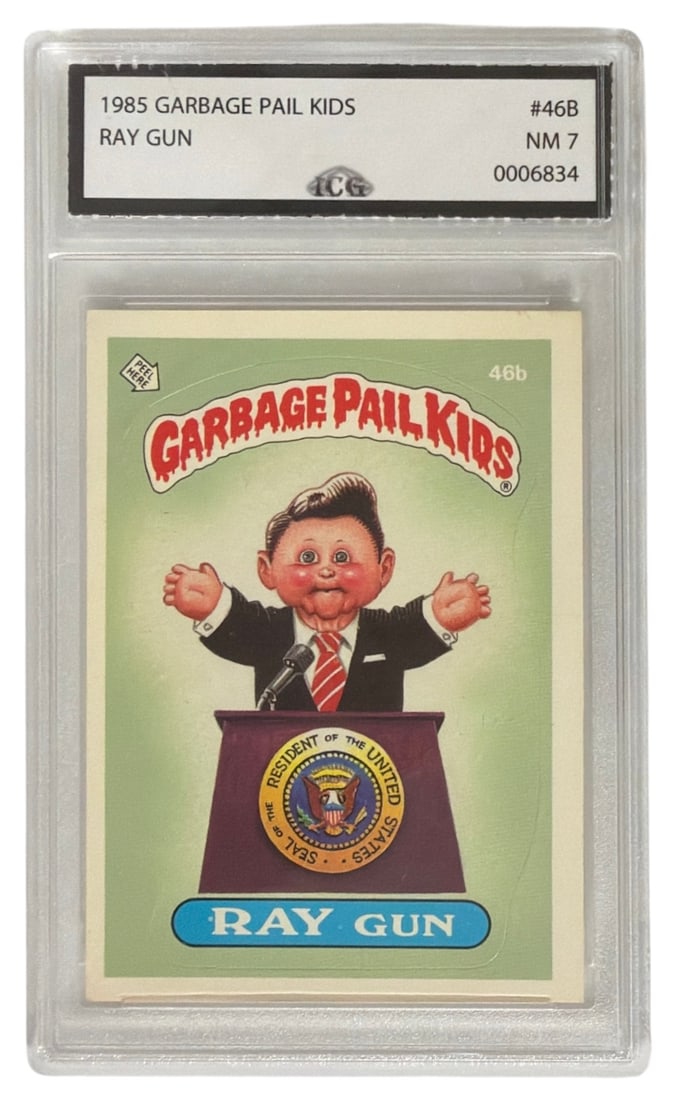 1985 Garbage Pail Kids Ray Gun | No. 46B | Graded 7 (1 of 2)