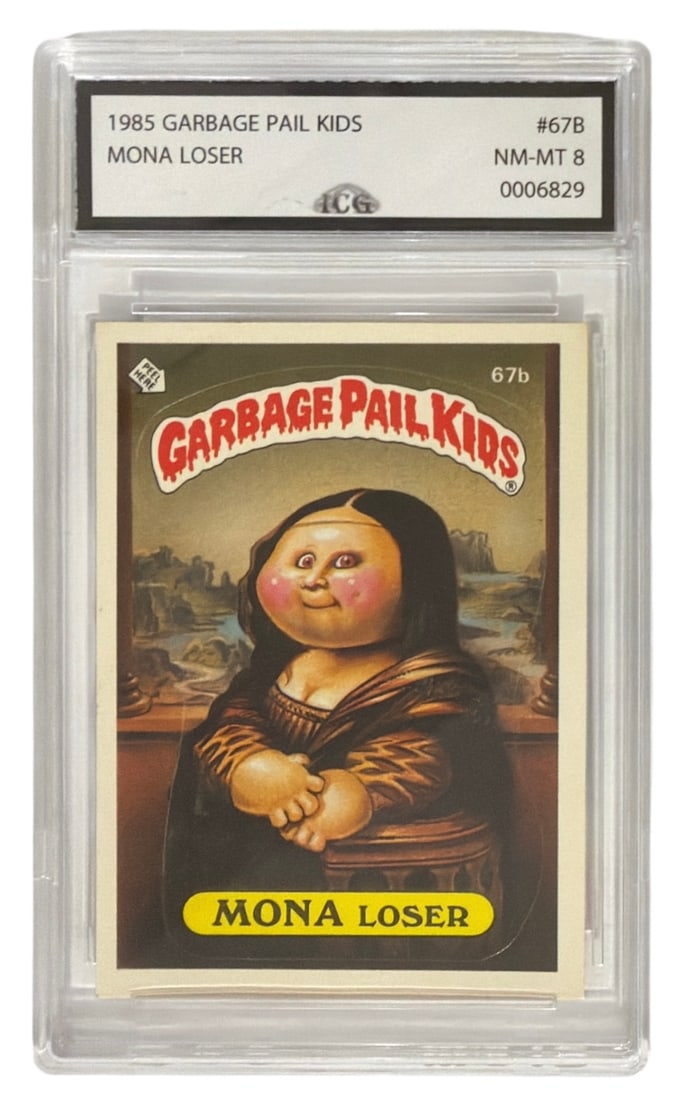 1985 Garbage Pail Kids Mona Loser | No. 67B | Graded 8 (1 of 2)