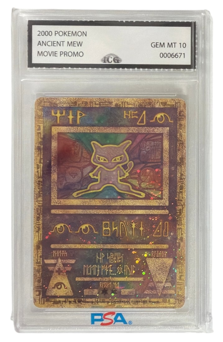 2000 Pokemon Movie PROMO Ancient Mew | Graded 10 (1 of 2)