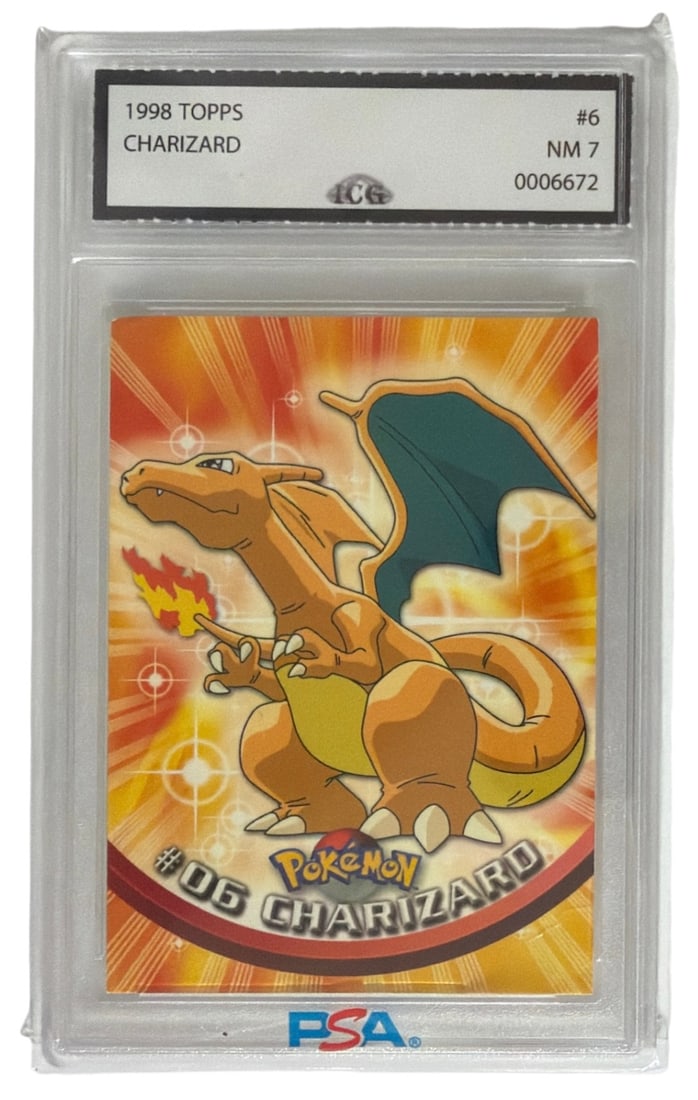 1998 Topps Charizard | No. 6 | Graded 7 (1 of 2)