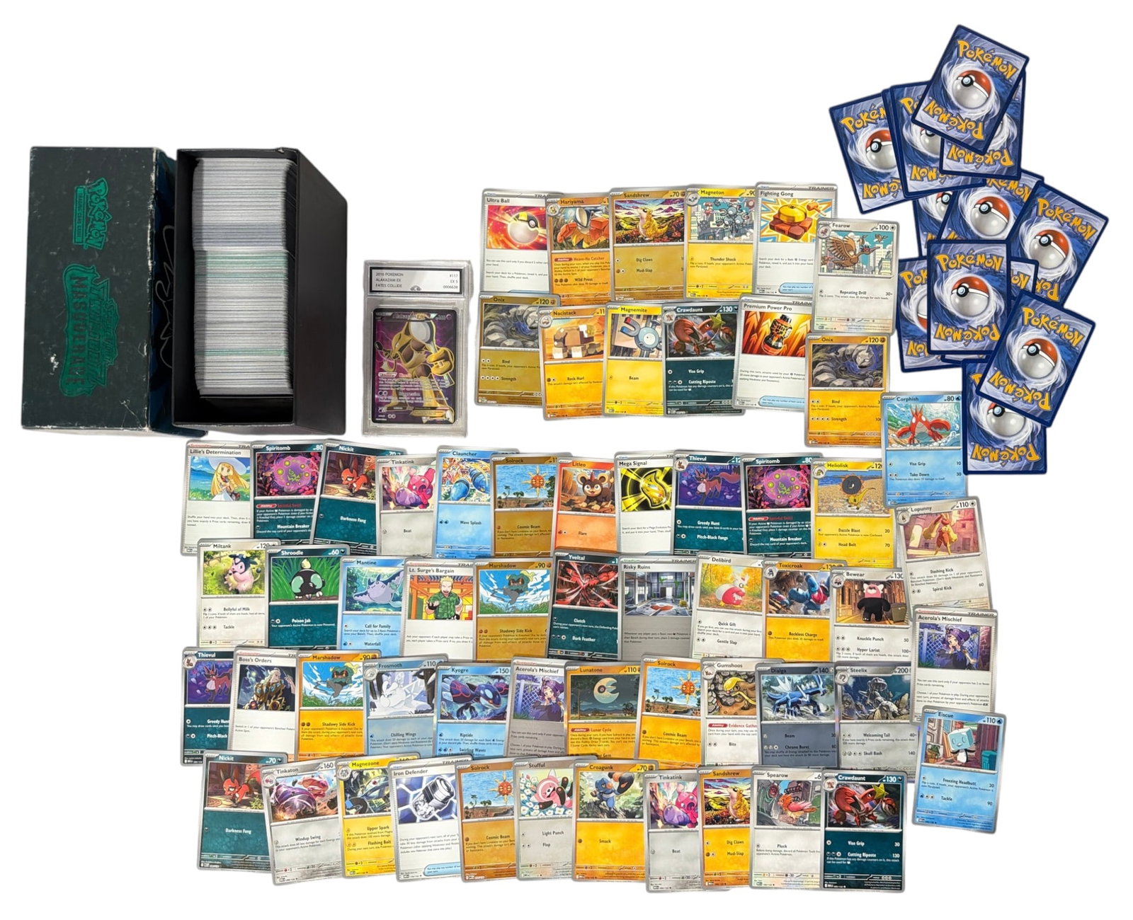 Pokemon Trading Card Collection: AUTHENTICATION HAS NOT BEEN PERFORMED TO GUARANTEE VERIFICATION | All purchases are made at the buyers discretion