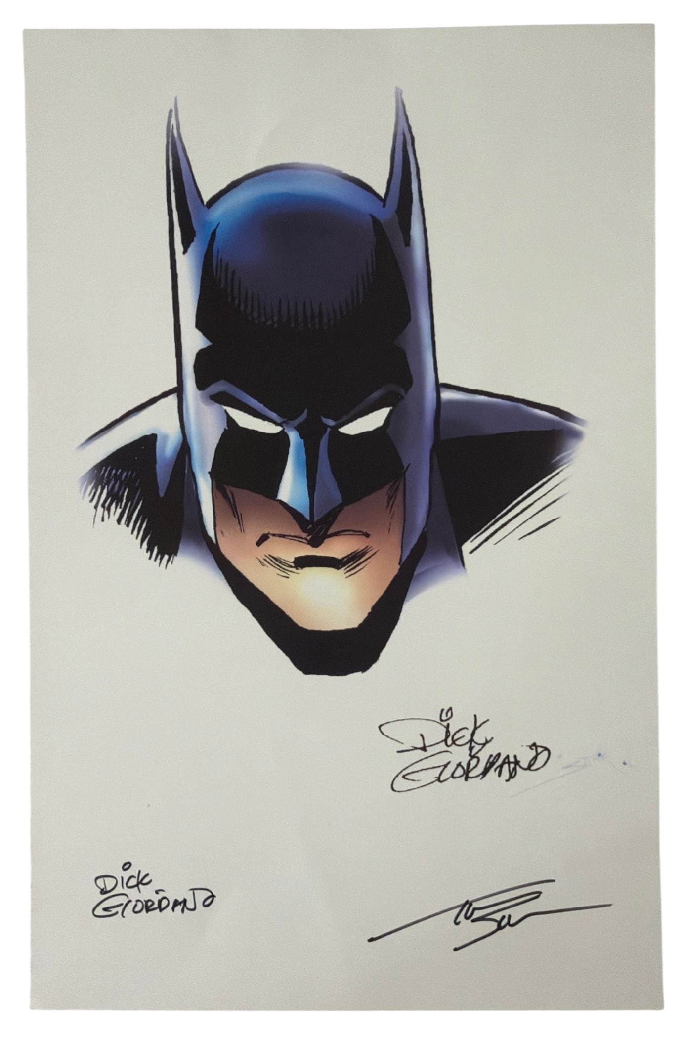 SIGNED Batman Art Print featuring By Artist Dick Giordano | no coa (1 of 2)