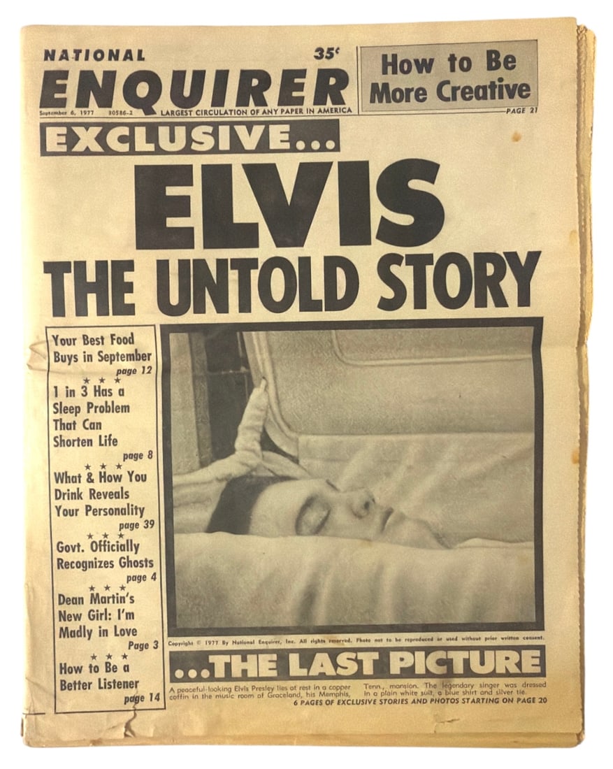 National Enquirer | Elvis The Untold Story: National Enquirer | Elvis The Untold Story
