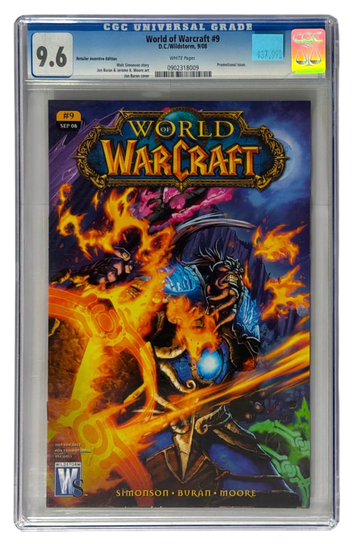 DC Comic World of Warcraft | No. 9 | Graded 9.6 (1 of 2)