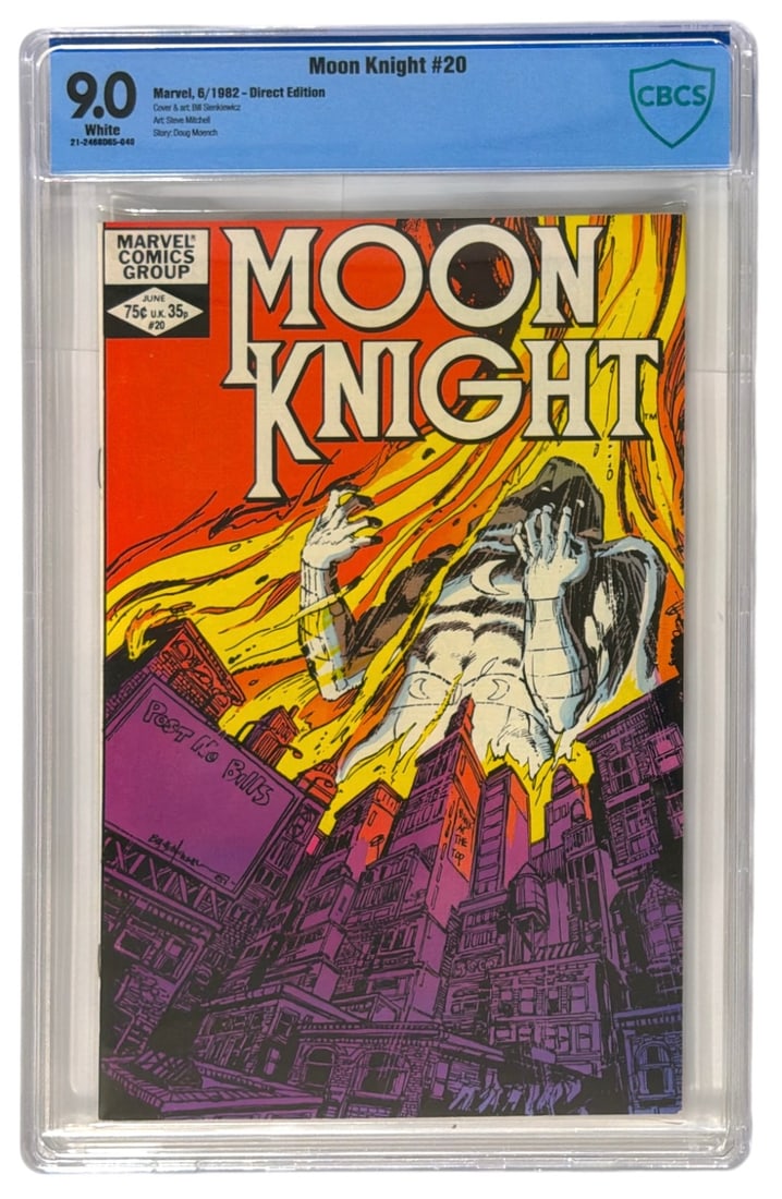 Marvels Moon Knight | No. 20 | Graded 9.0 (1 of 2)