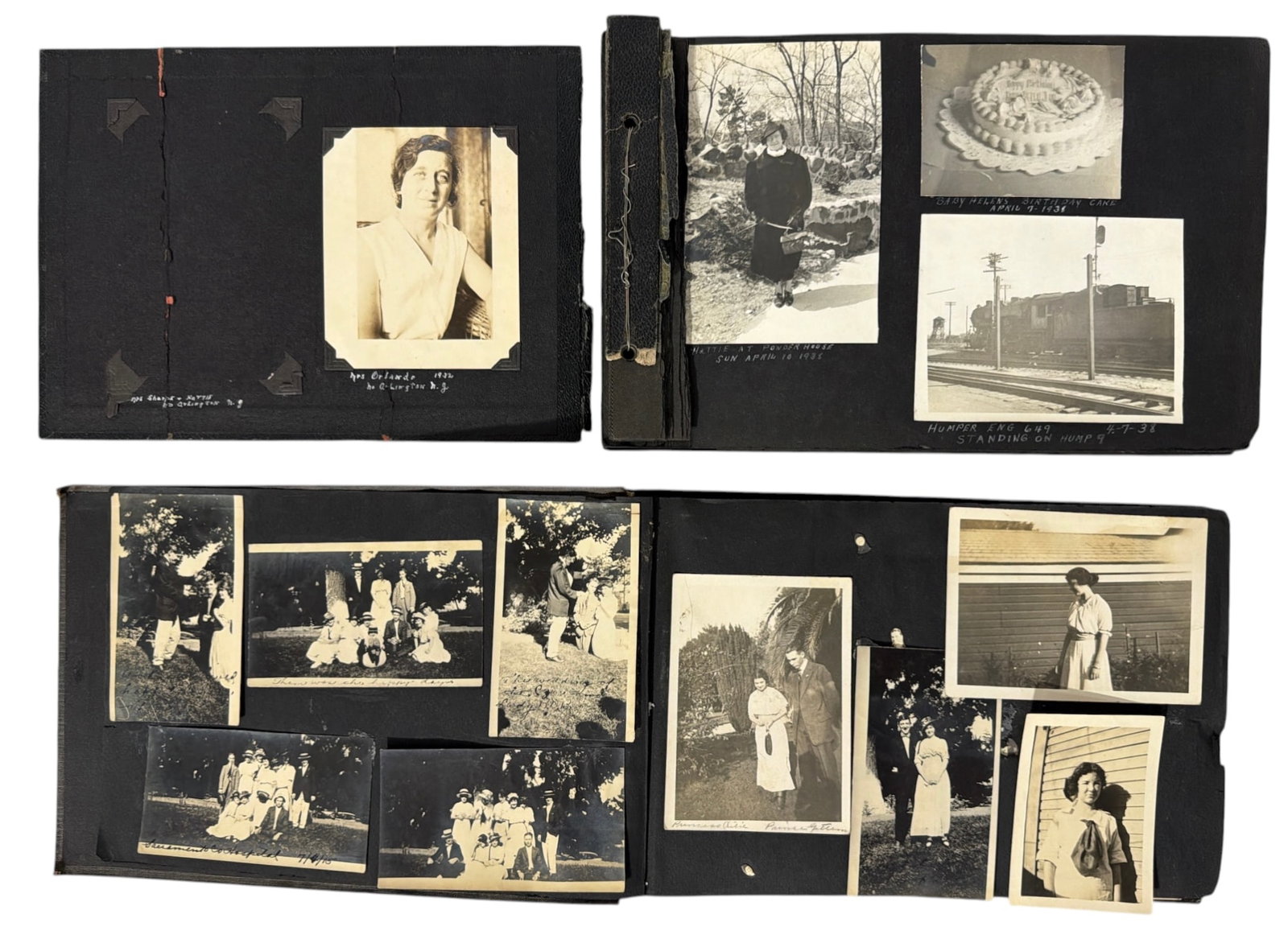 Vintage Photo Album and Photo Collection: Vintage Photo Album and Photo Collection