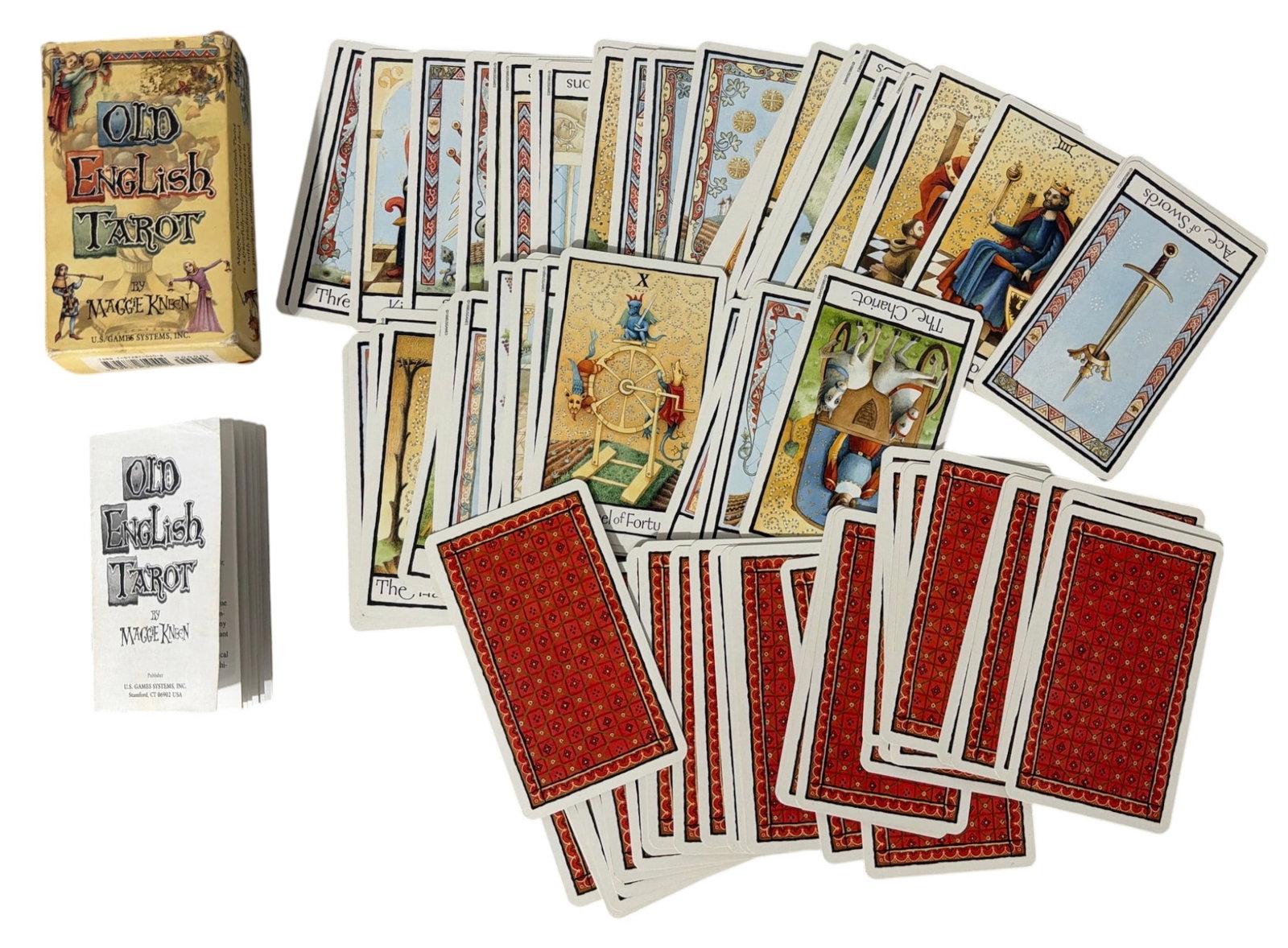 Old English Tarot Cards By Maggie Kneen: Old English Tarot Cards By Maggie Kneen