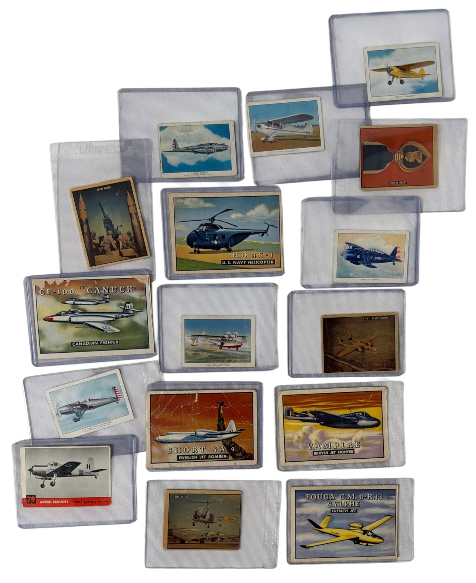 Aircraft Trading Card Collection: AUTHENTICATION HAS NOT BEEN PERFORMED TO GUARANTEE VERIFICATION | All purchases are made at the buyers discretion