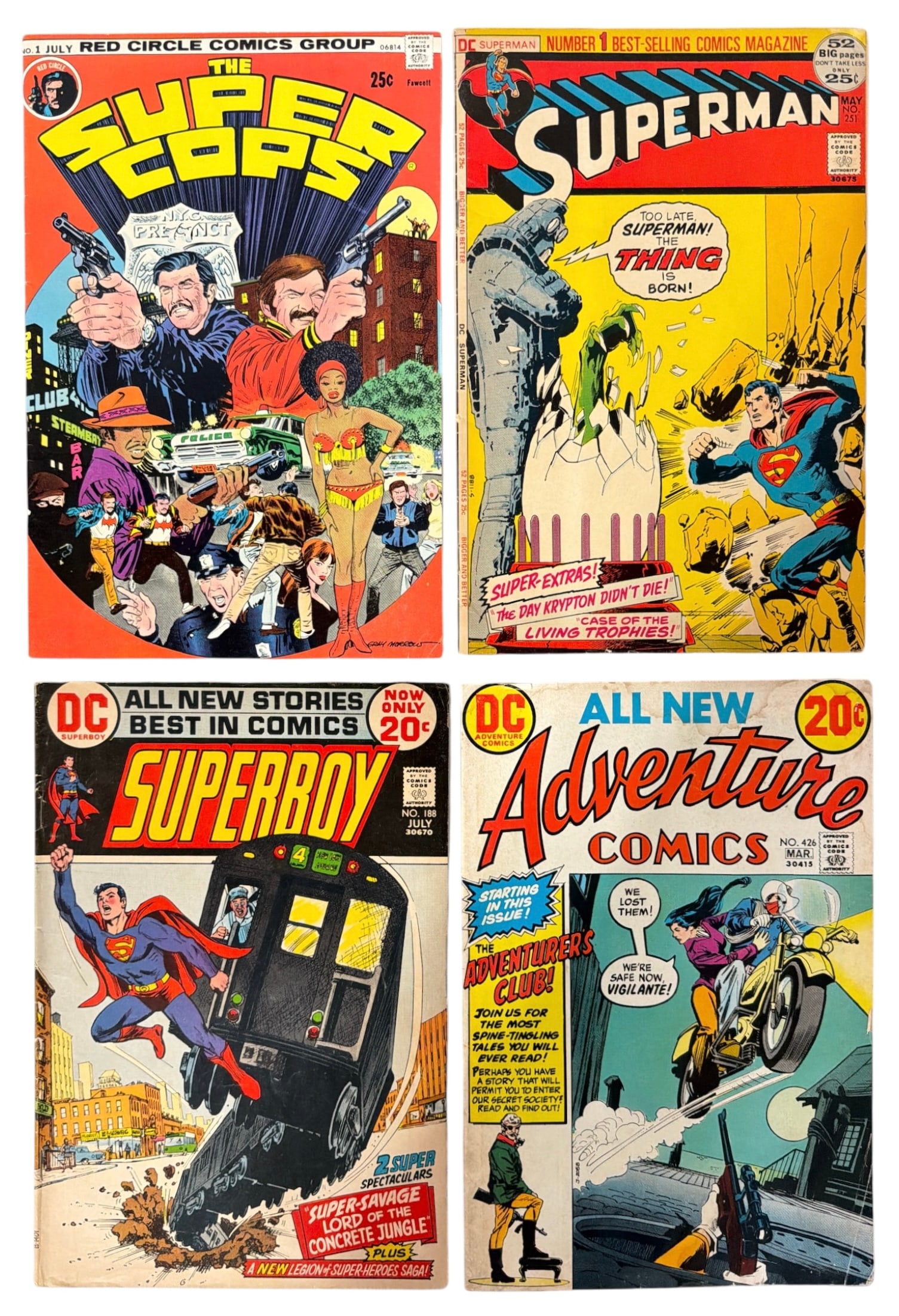 Vintage DC and Red Circle Comic Group Comic Book Collection (1 of 2)