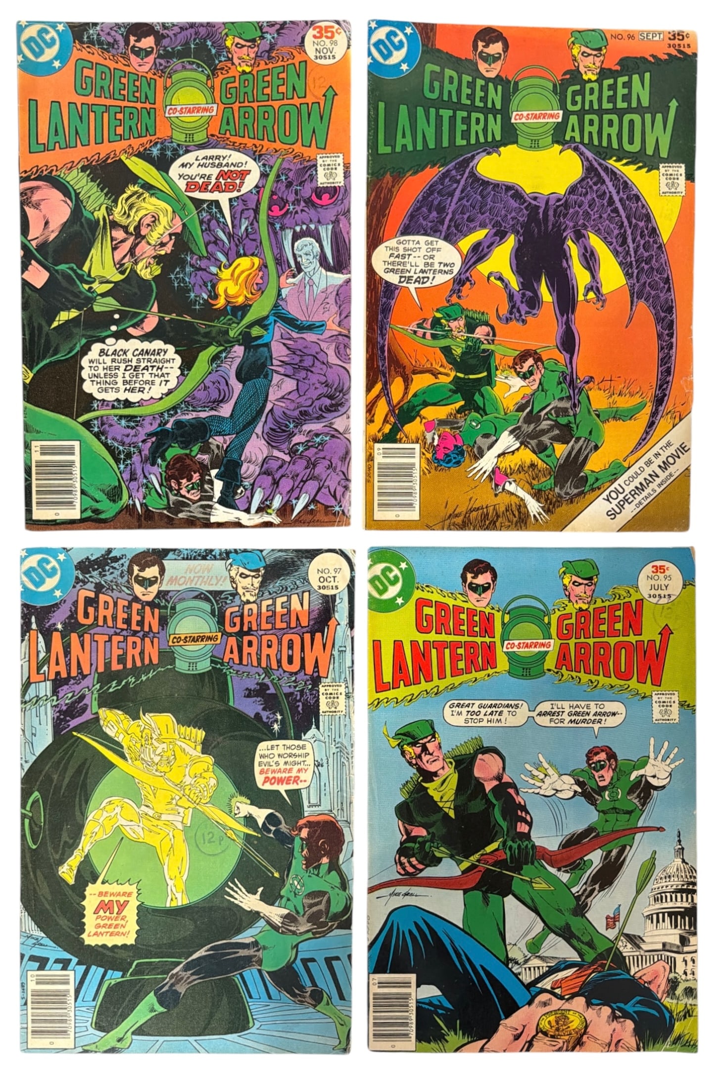 Vintage DCs Green Lantern Comic Book Collection (1 of 2)