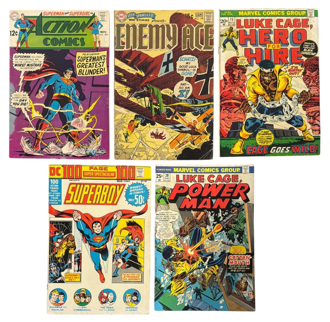 Vintage Marvel and DC Comic Book Collection: Vintage Marvel and DC Comic Book Collection