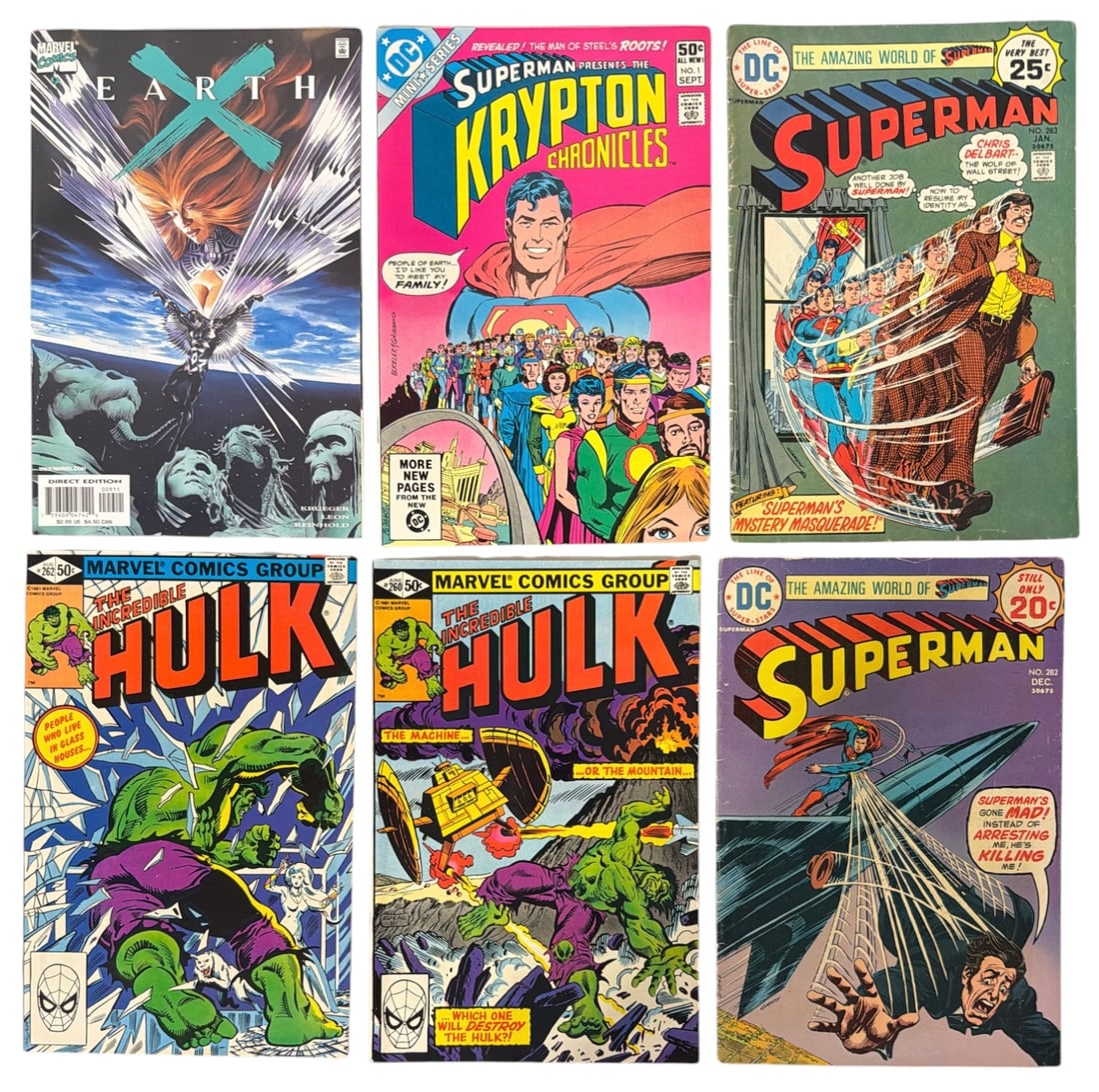 Vintage Marvel and DC Comic Book Collection: Vintage Marvel and DC Comic Book Collection