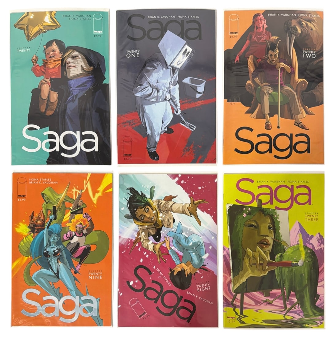 Image Comics Saga Series Comic Book Collection (1 of 1)