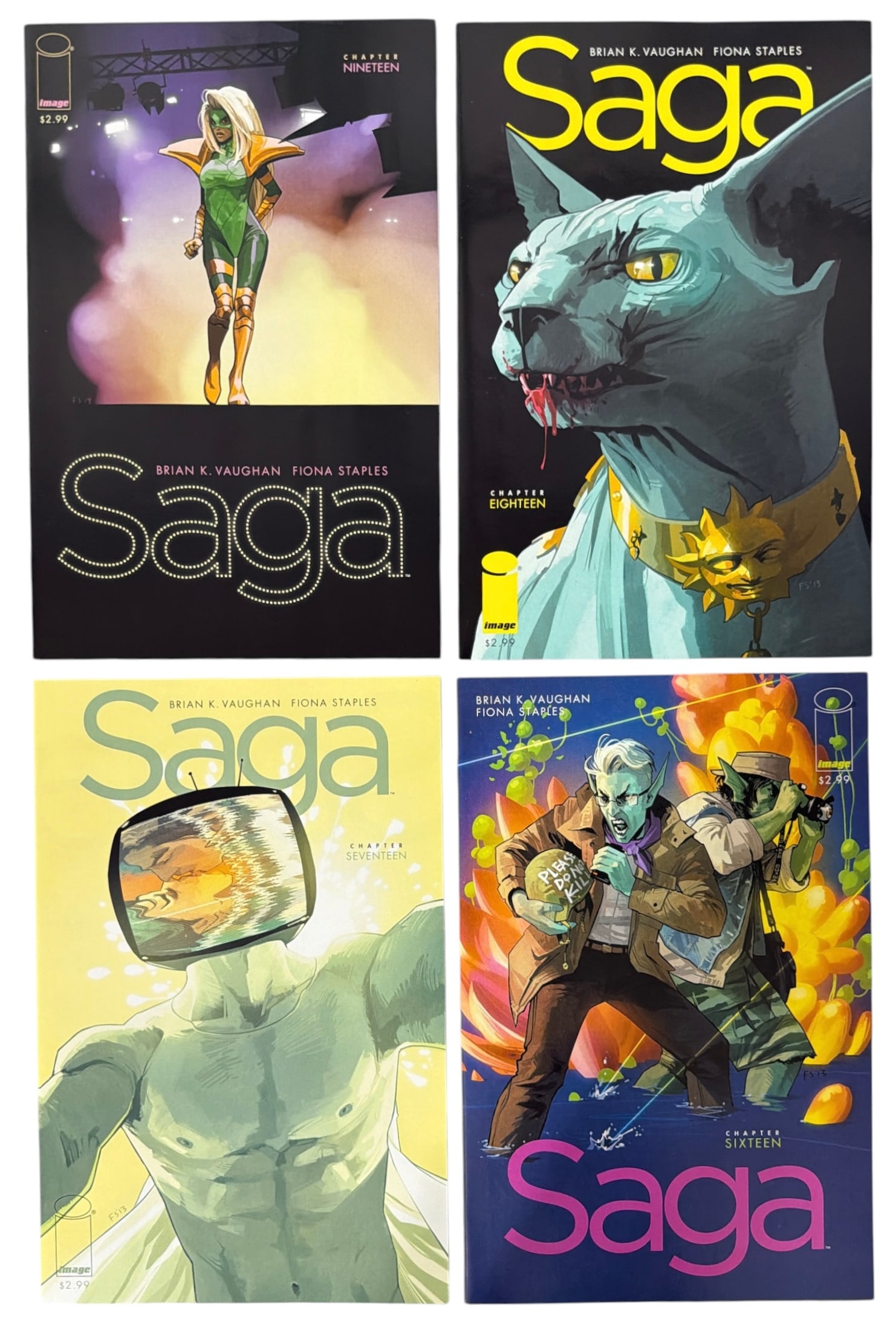 Image Comics Saga Series Comic Book Collection (1 of 2)