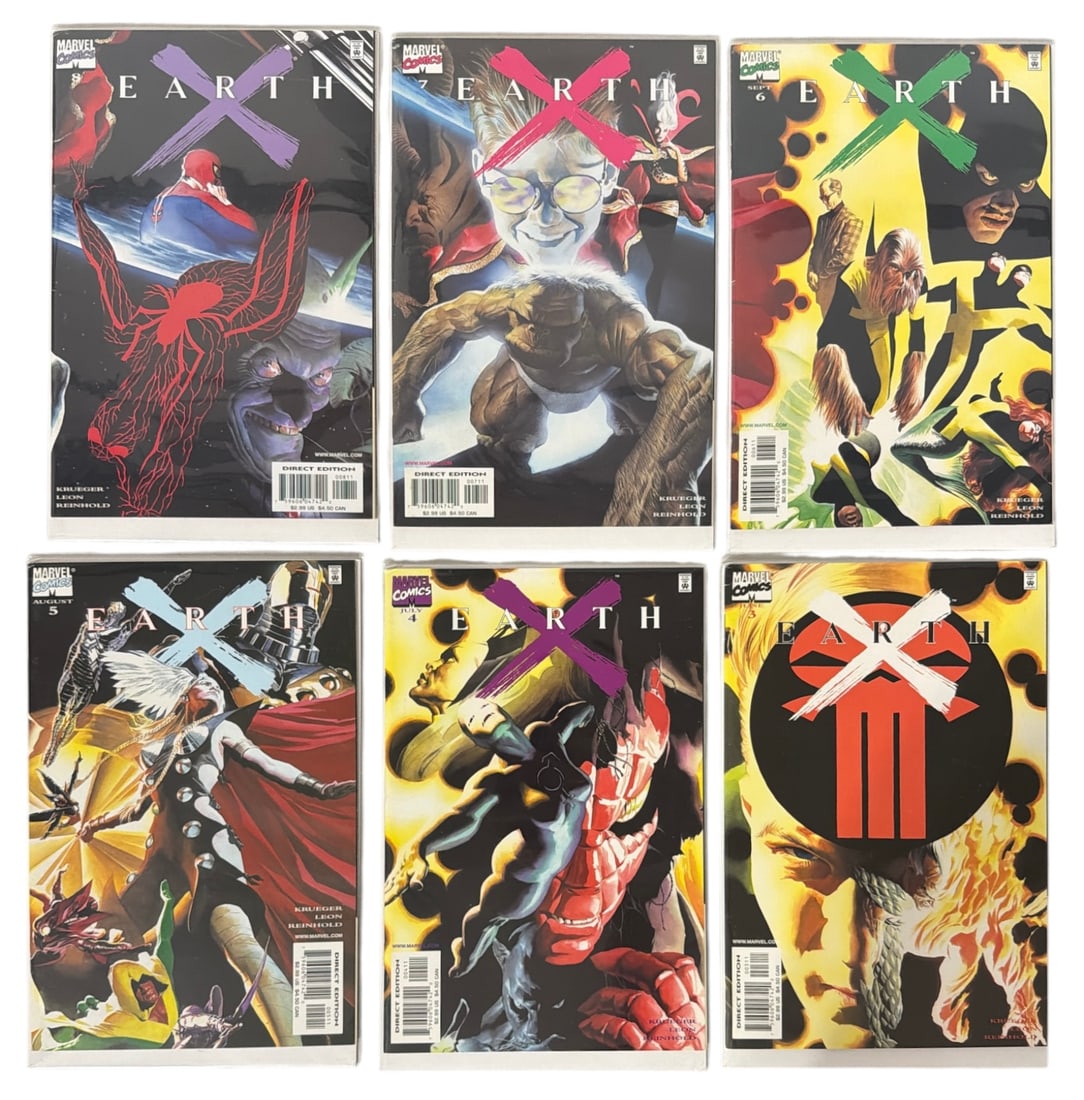 Marvels X Earth Series Comic Book Collection: Marvels X Earth Series Comic Book Collection