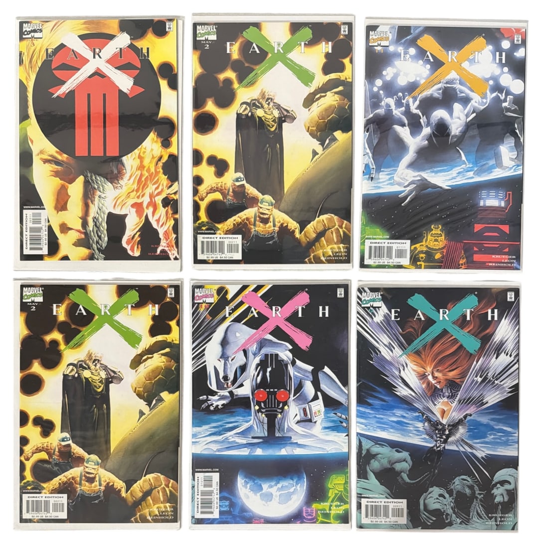 Marvels X Earth Series Comic Book Collection: Marvels X Earth Series Comic Book Collection