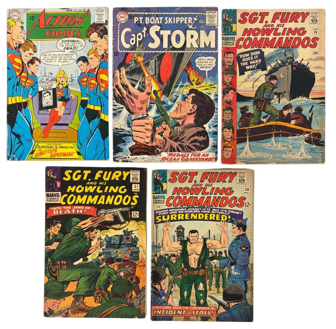 Vintage Marvel and DC Comic Book Collection (1 of 2)