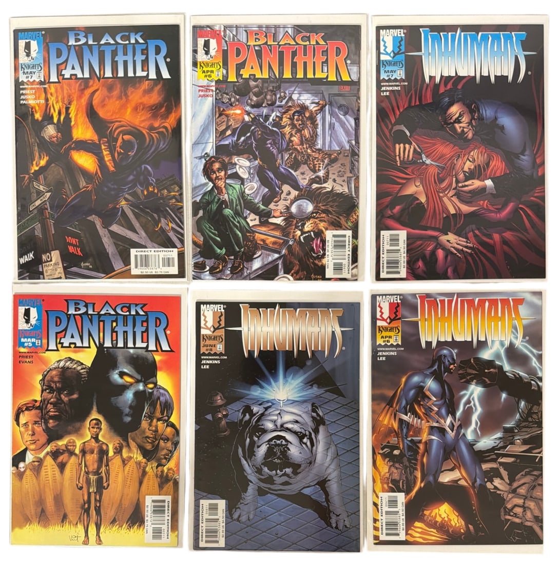 Marvels Black Panther and Inhumans Series Comic Book Collection: Marvels Black Panther and Inhumans Series Comic Book Collection