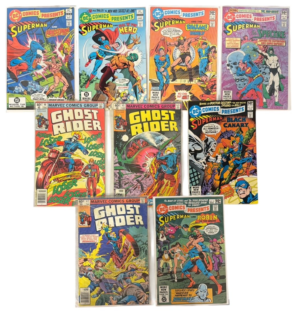 Vintage DC and Marvel Comic Book Collection (1 of 1)