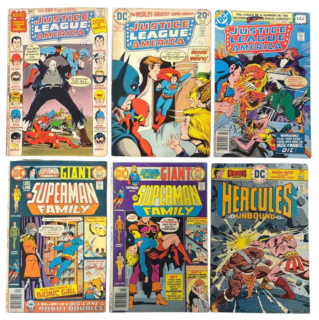 Vintage DC Comic Book Collection (1 of 2)
