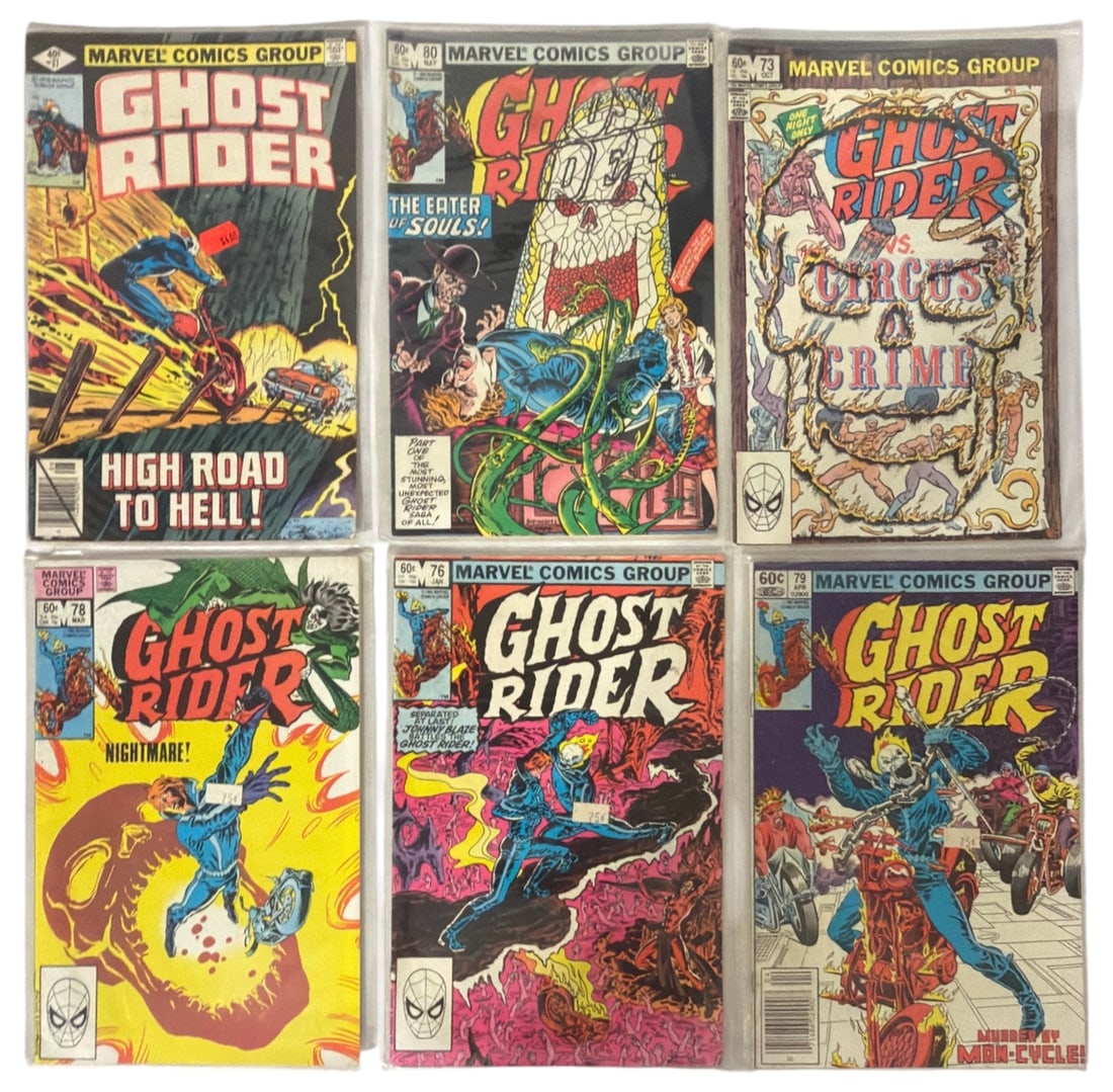 Vintage Marvels Ghost Rider Series Comic Book Collection (1 of 2)