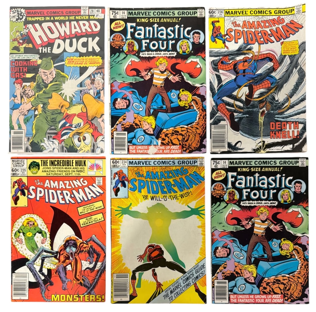 Vintage Marvel Comic Book Collection (1 of 2)