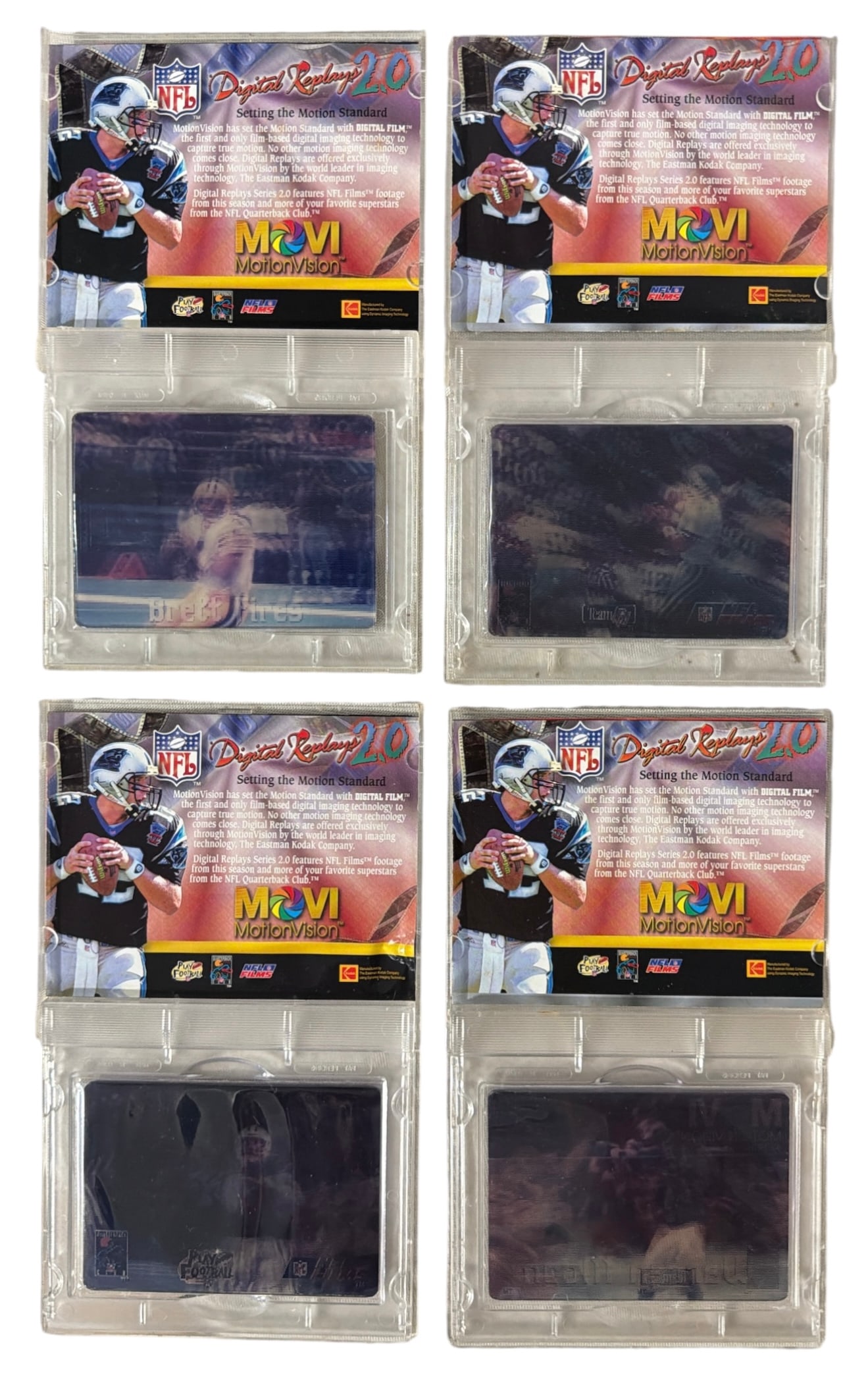 1996 NFL Digital Replay MOVI Motion Vision Premier Edition 2.0 Trading Card Collection: 1996 NFL Digital Replay MOVI Motion Vision Premier Edition 2.0 Trading Card Collection