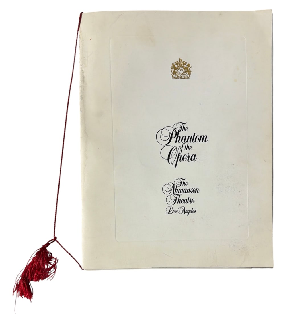 Official Souvenir Program for the Musical The Phantom of the Opera (1 of 3)
