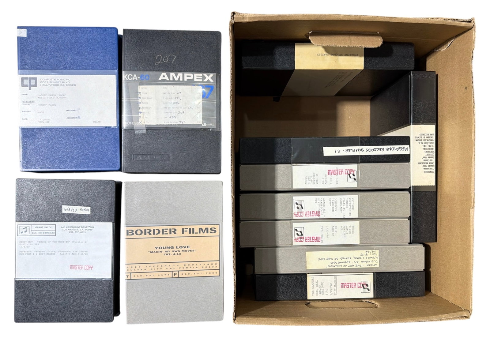 Vintage U-Matic Music Master Tape Collection (1 of 1)