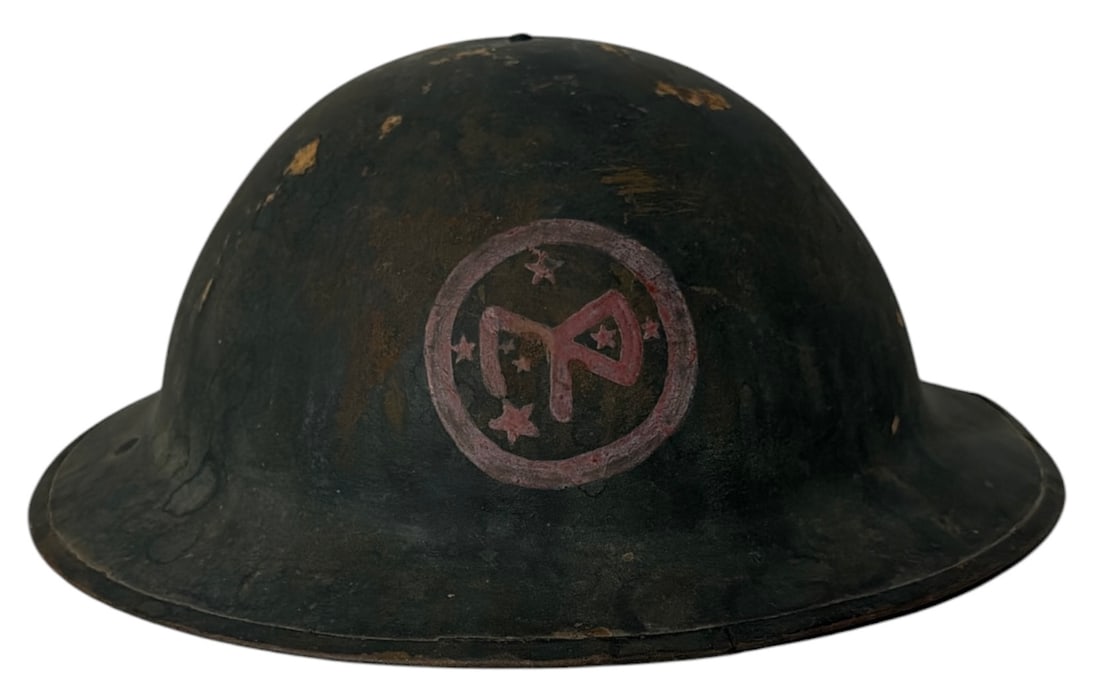 World War I U.S. Army M1917 Brodie Helmet (1 of 6)