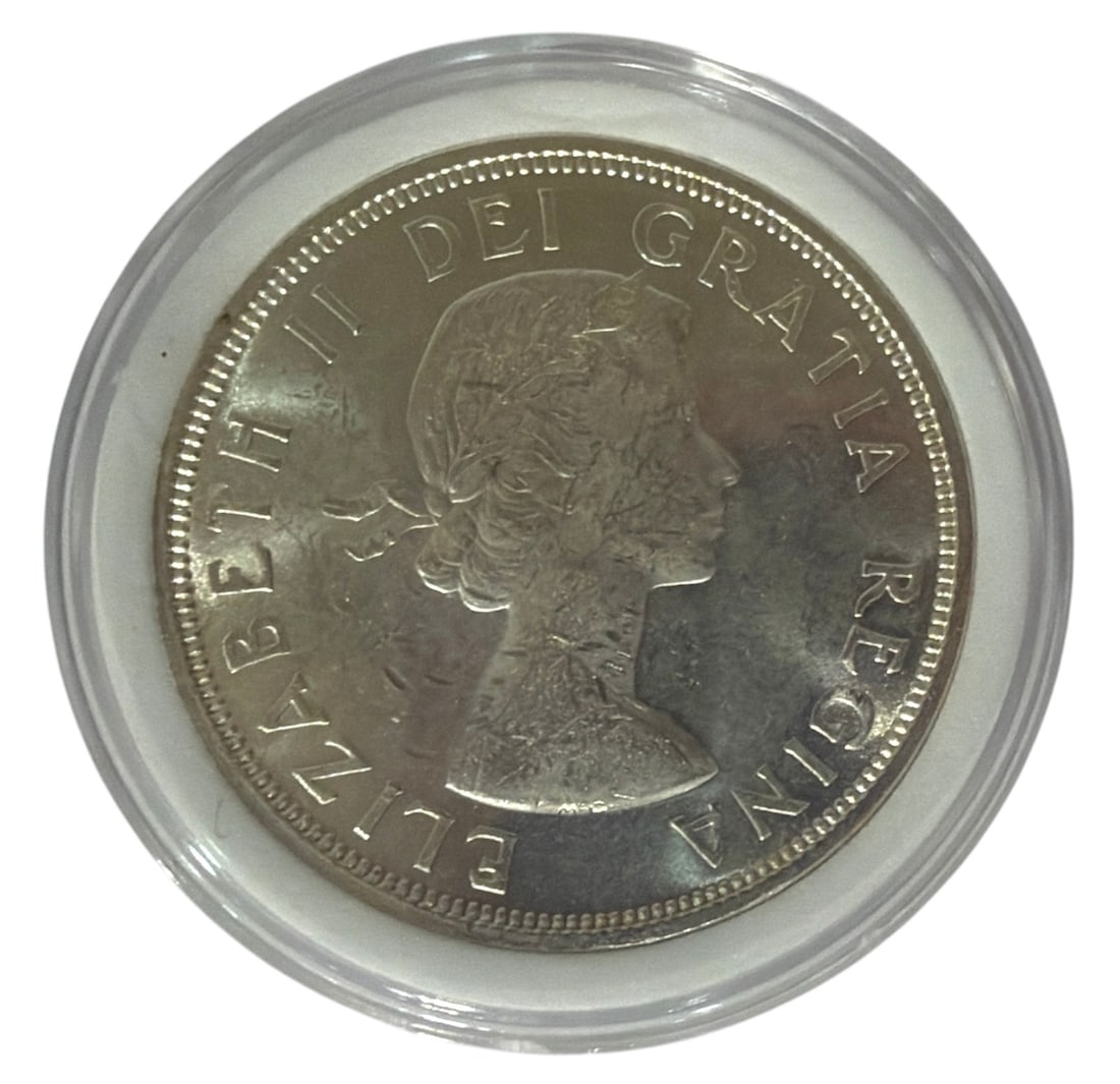 1964 Canadian Silver Dollar (1 of 2)