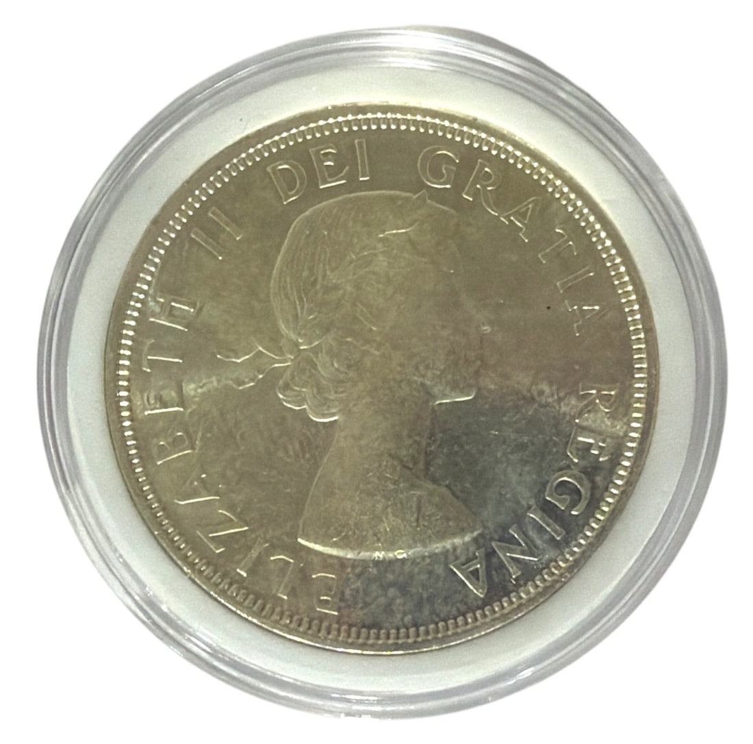 1964 Canadian Silver Dollar (1 of 2)