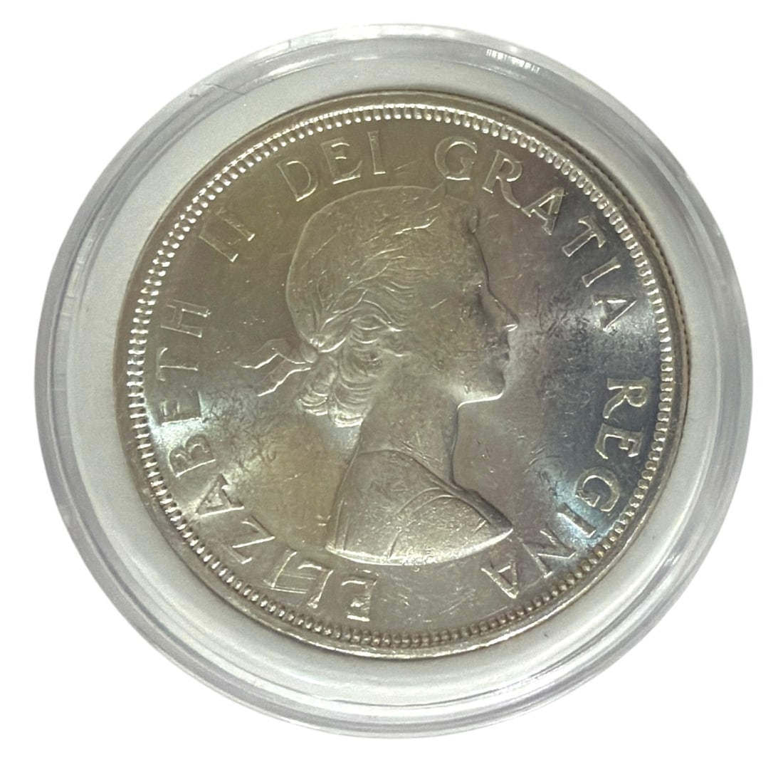 1964 Canadian Silver Dollar (1 of 2)
