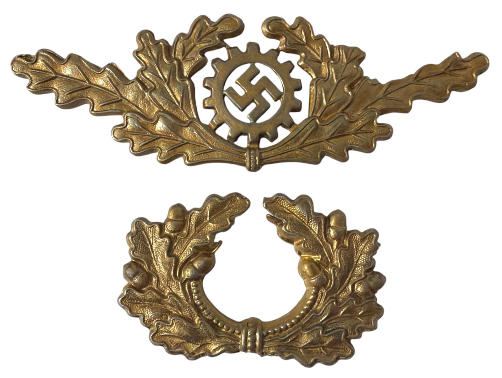 World War II German Visor Cap Insignia: World War II German Visor Cap Insignia