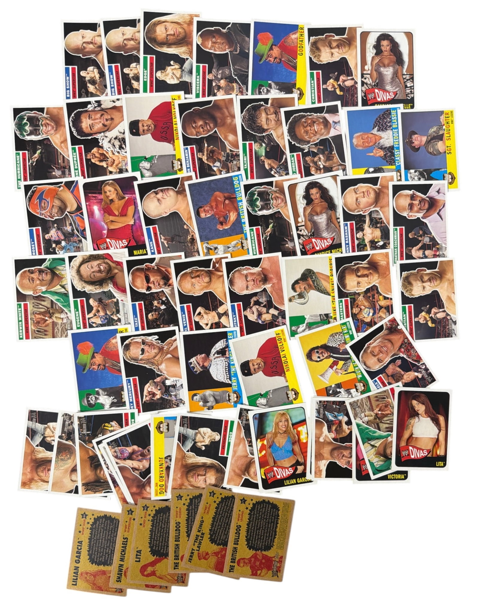 WWE Wrestlers and Diva Trading Card Collection: WWE Wrestlers and Diva Trading Card Collection