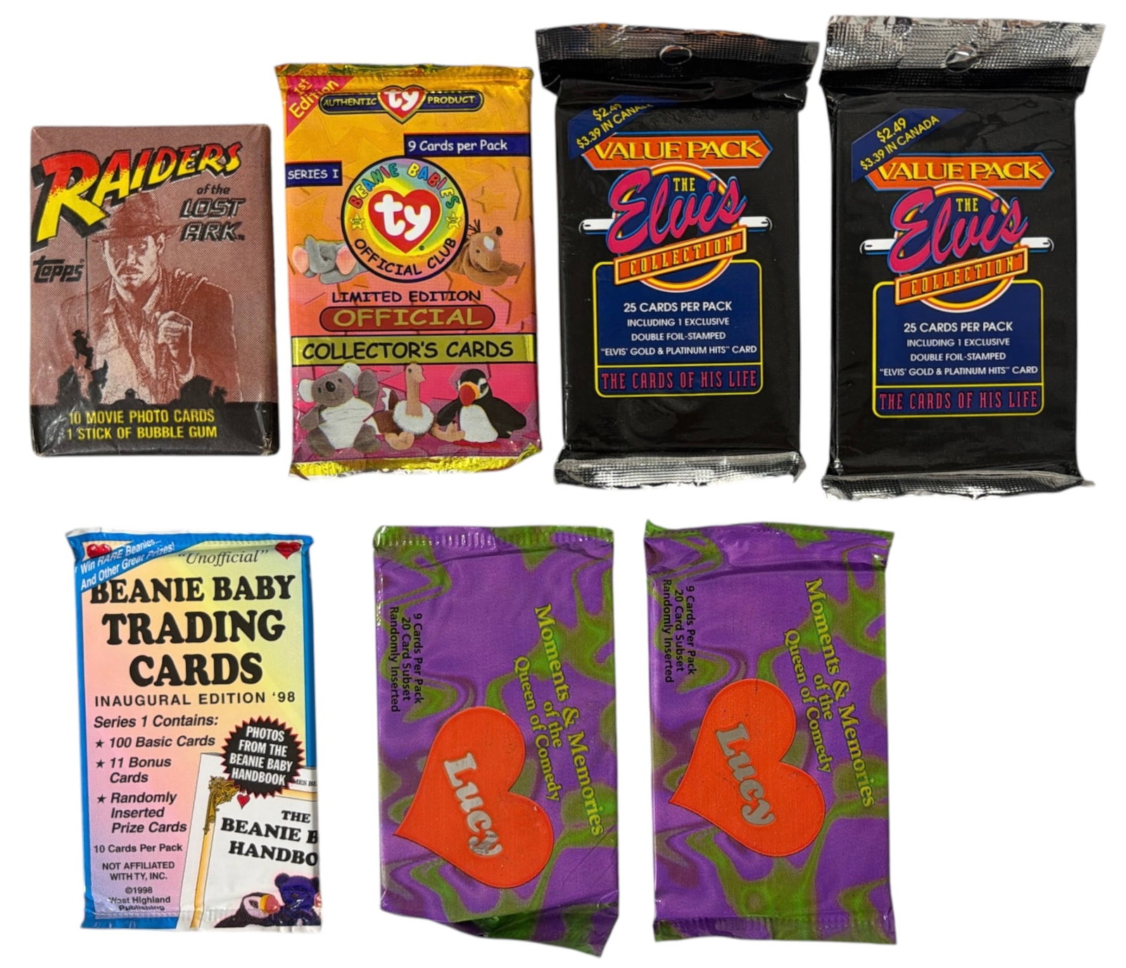 Sealed Trading Card Packs: Sealed Trading Card Packs