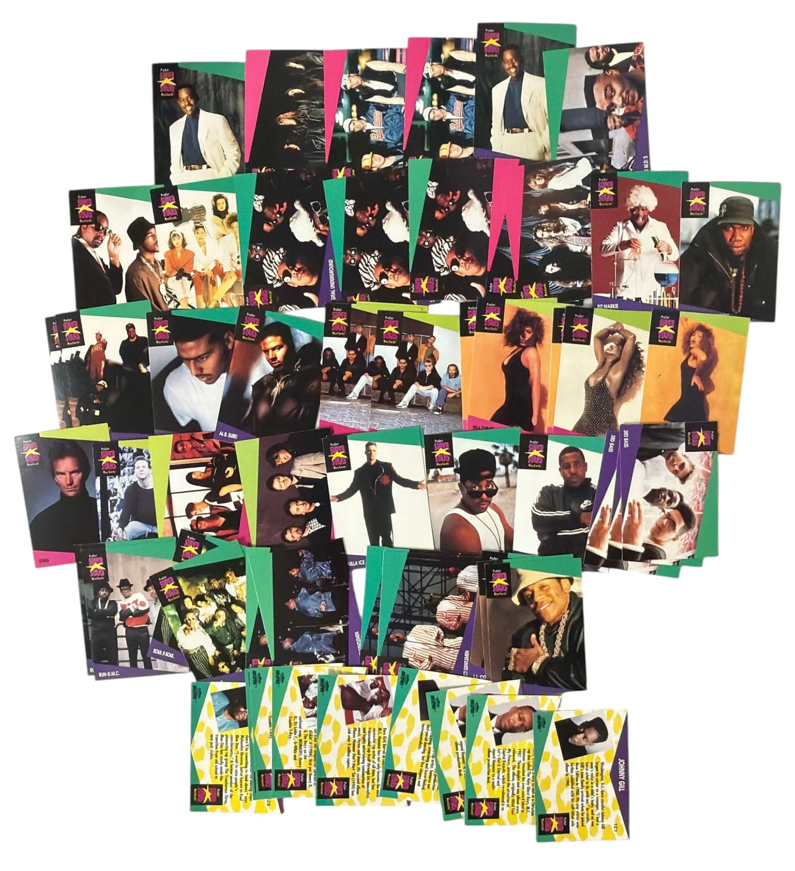 1991 Pro Set SuperStars Music Card Collection (1 of 1)