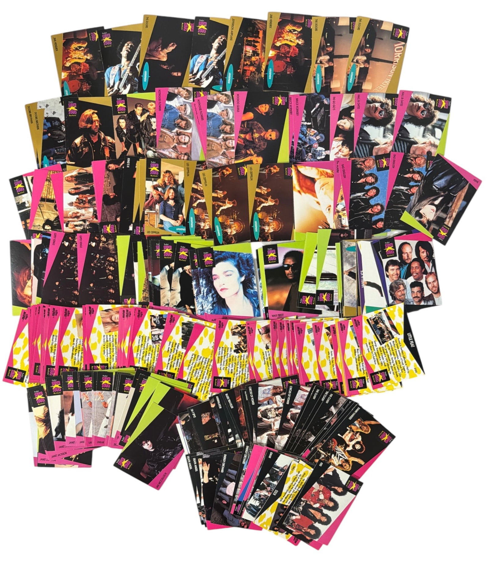 1991 Pro Set SuperStars MusiCards Trading Card Collection (1 of 1)