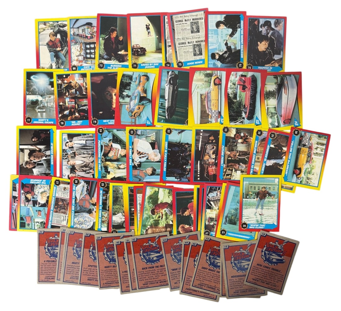 1989 Topps Back to the Future Part II Trading Card Collection (1 of 1)