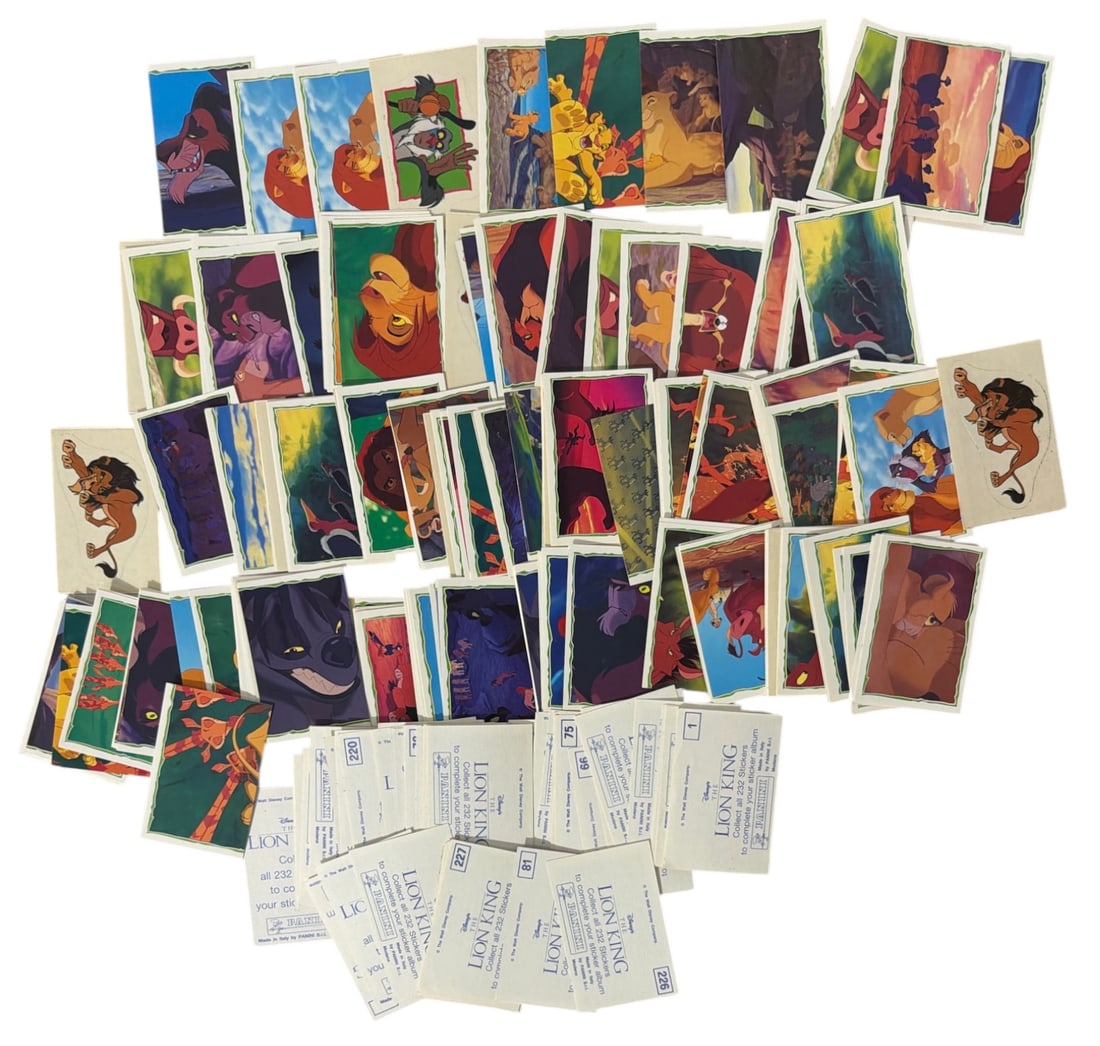 Disneys The Lion King Sticker Collection (1 of 1)