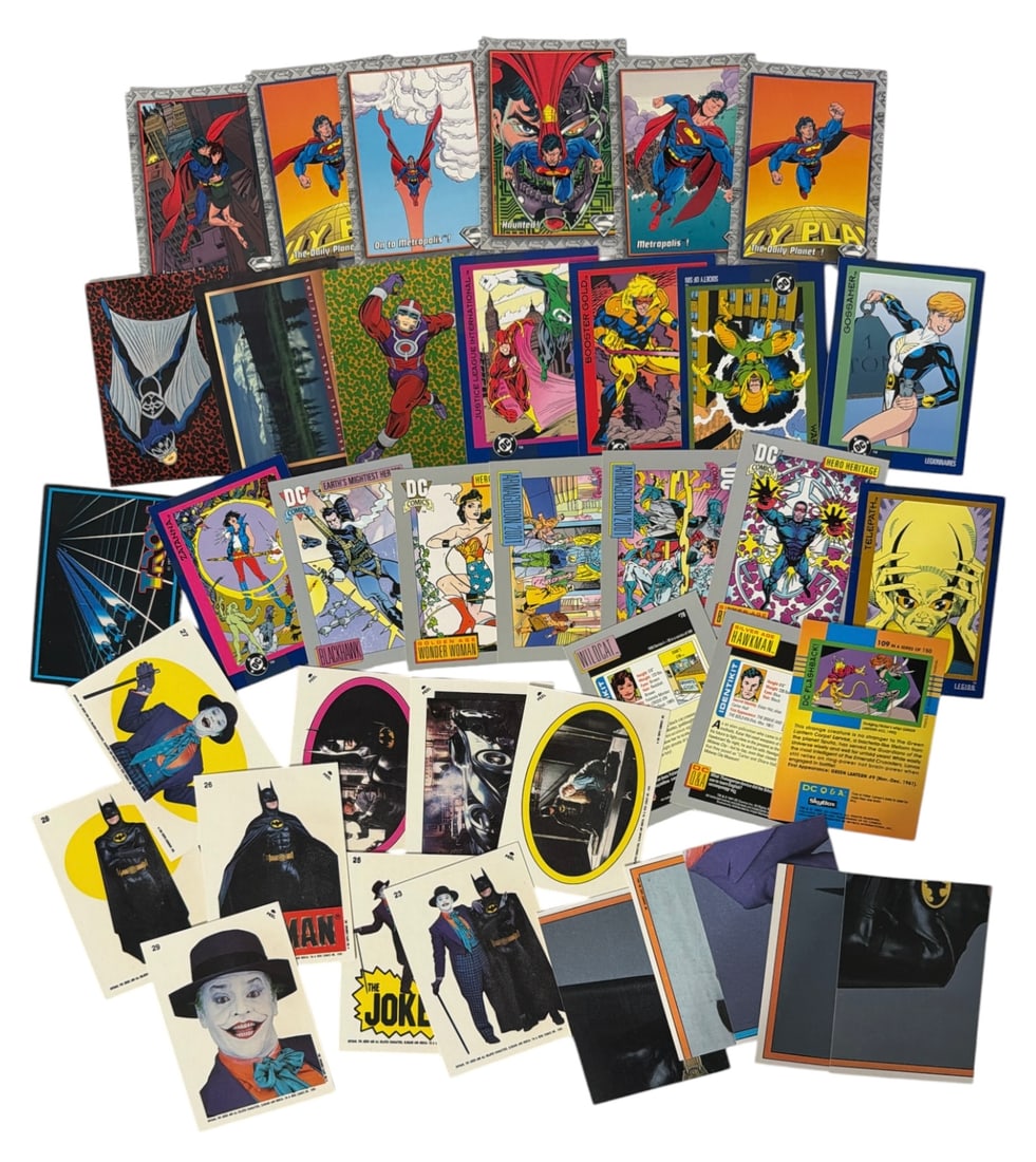 1989 Topps Batman Movie and DC Trading Card Collection (1 of 1)